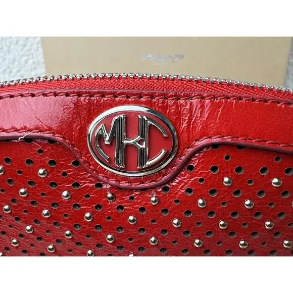 MICHAEL KORS-Monogram-Crimson-Travel Purse-Brand New w/Tag-Authentic-Rare - Picture 5 of 12